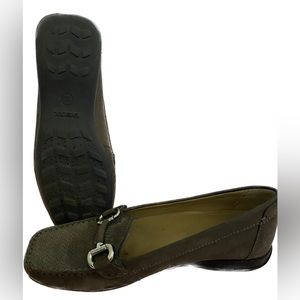 Geox BRN Suede  Mocassins,  4.5 Spring Sale